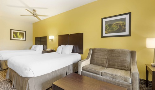 Standard Room, 2 Queen Beds, Non Smoking, Refrigerator (with Sofabed)