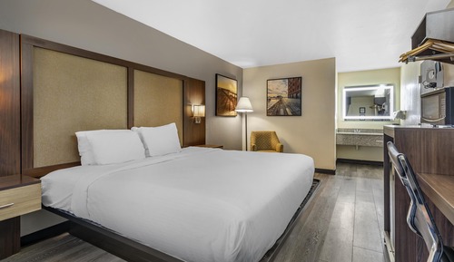 Standard Room, 1 King Bed, Non Smoking, Refrigerator & Microwave (Pet Friendly)