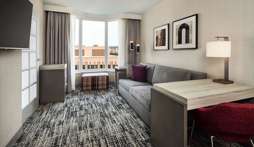 Studio Suite, 2 Queen Beds, Accessible (Mobility/Hearing, Roll-in Shower)