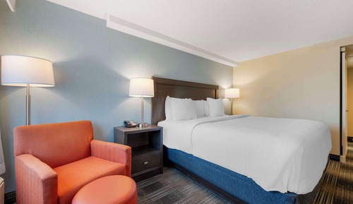 Standard Room, 1 King Bed, Accessible, Refrigerator & Microwave