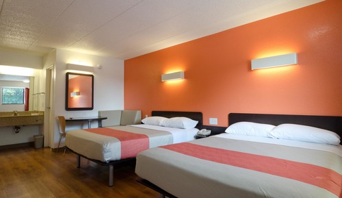 Standard Room, 2 Queen Beds, Smoking, Refrigerator & Microwave