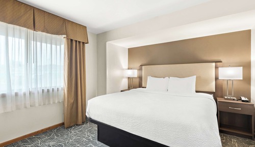 Standard Room, 1 King Bed, Non Smoking, Refrigerator & Microwave