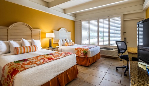 Standard Room, 2 Queen Beds, Refrigerator & Microwave, Harbor View (Larger Room)