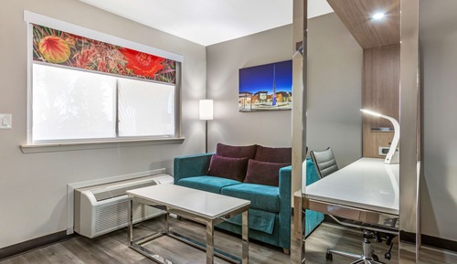 Standard Room, 2 Queen Beds, Non Smoking, Refrigerator & Microwave (Larger Room;with Sofabed)