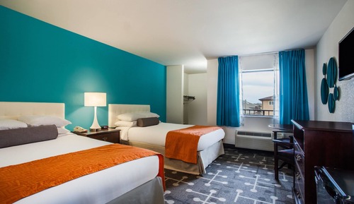 Room, 2 Double Beds, Accessible, Non Smoking (Mobility)