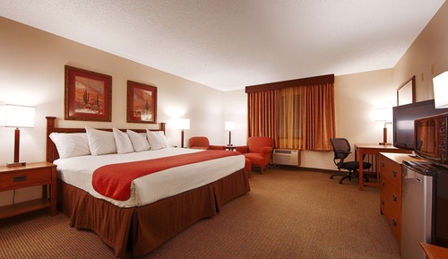 Standard Room, 1 King Bed, Accessible, Non Smoking (Walk-in Shower)