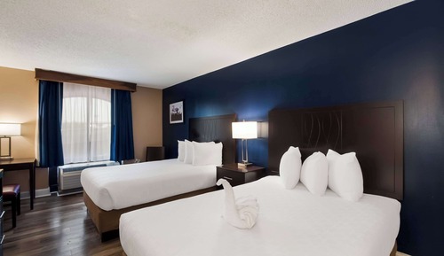 Standard Room, 2 Double Beds, Non Smoking