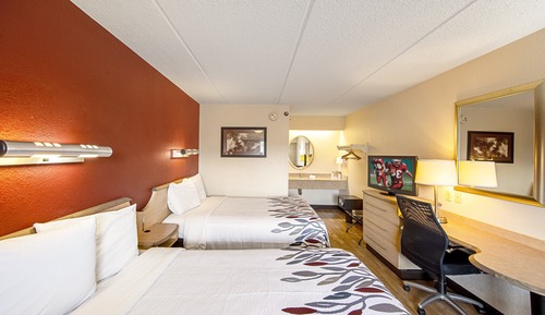 Deluxe Room, 2 Double Beds (First Floor, Smoke Free)