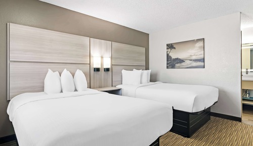 Suite, 2 Double Beds, Non Smoking, Refrigerator & Microwave (with Sofabed)