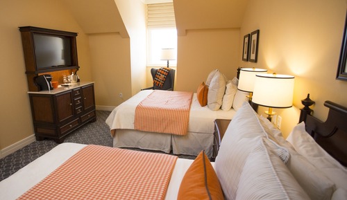 Deluxe Single Room, 2 Queen Beds, Garden View