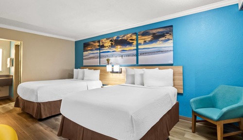 Double Room, 2 Double Beds, Smoking