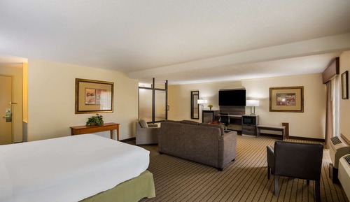 Suite, 1 King Bed, Non Smoking, Jetted Tub (Living Room;with Sofabed)