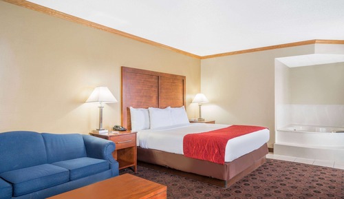 Room, 1 King Bed with Sofa bed, Non Smoking, Fireplace (Jetted Tub)