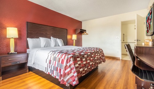 Deluxe Room, 1 King Bed, Accessible, Non Smoking (Roll-In Shower)