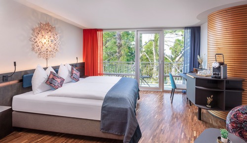 Double Room, Balcony, Park View