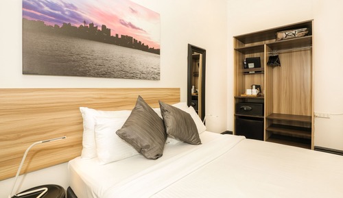 Queen Room with Shared Bathroom