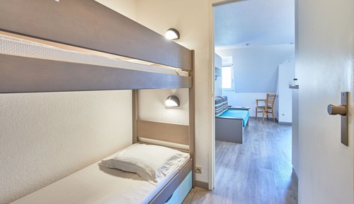 Studio 4 people - 1 sleeping alcove - Terrace or balcony