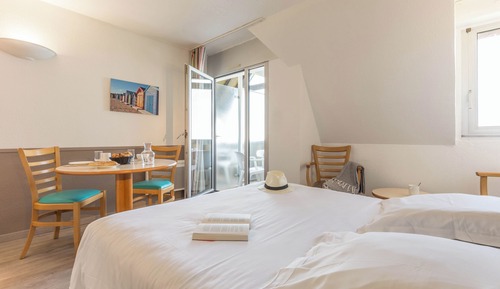 Studio 4 people - 1 sleeping alcove - Terrace or balcony  - Sea view - Renovated