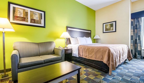 1 King Bed, Suite, Nonsmoking, Accessible