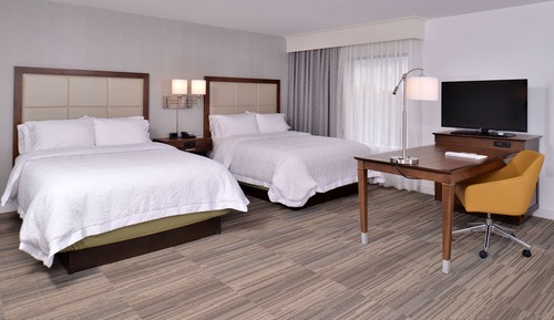 Studio, 2 Queen Beds, Non Smoking, Refrigerator & Microwave