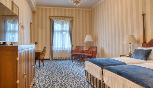 Deluxe Plus Twin Room with Wellness and Fitness Access