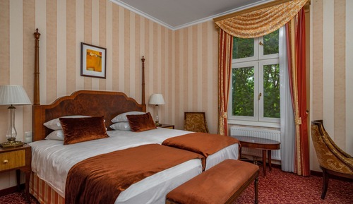 Deluxe Twin Room with Wellness and Fitness Access