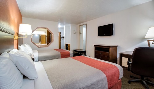Deluxe Room, 2 Double Beds, Non Smoking, Refrigerator & Microwave