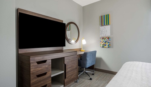 Suite, 1 King Bed, Refrigerator & Microwave