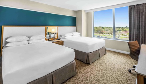 Suite, 2 Queen Beds, Accessible, Bathtub (Mobility & Hearing)