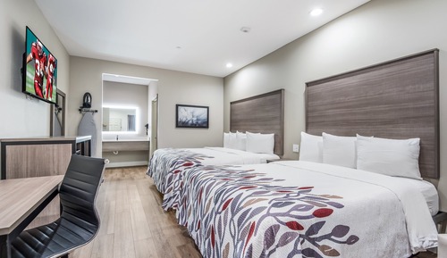 Deluxe Room, 2 Queen Beds, Smoking
