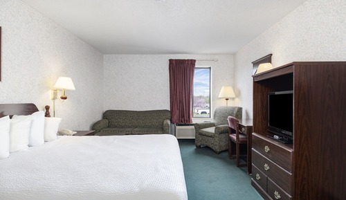 Room, 1 King Bed, Non Smoking, Refrigerator & Microwave