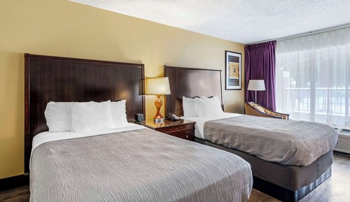 Double Room, 2 Double Beds, Non Smoking
