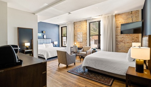 Room, Multiple Beds, Mountain View