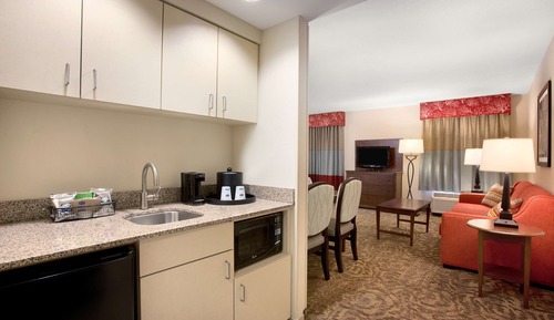 Studio Suite Two Queen and One Sofa Bed