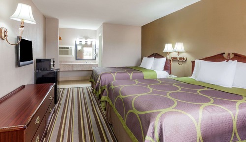 Double Room, 2 Double Beds, Smoking