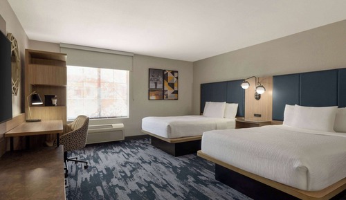 Room, 2 Double Beds, Non Smoking