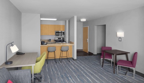 Suite, 2 Queen Beds, Kitchen, Fireplace, Non Smoking