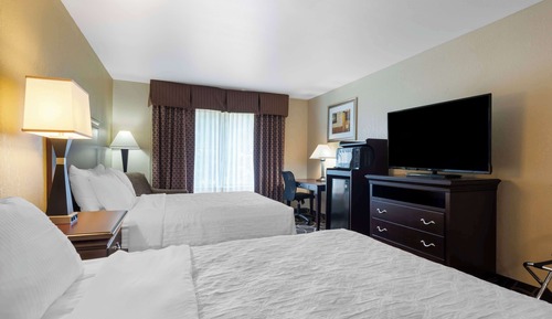 Standard Room, 2 Queen Beds, Non Smoking, Refrigerator & Microwave