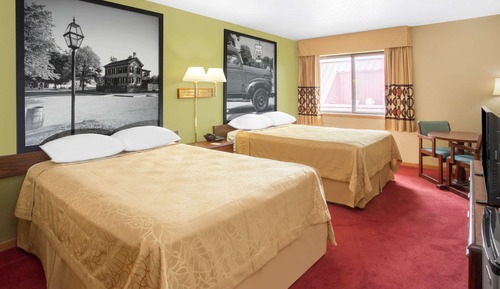 Double Room, 2 Double Beds, Smoking