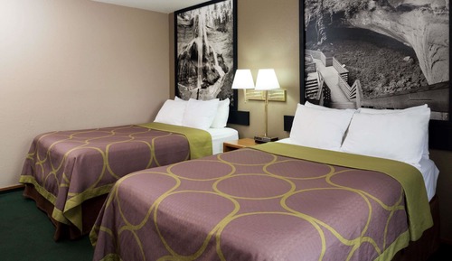 Double Room, 2 Double Beds, Smoking