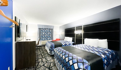 Room, 2 Queen Beds, Non Smoking, Refrigerator & Microwave