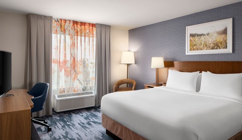 Room, 1 King Bed (Mobility/Hearing Access, Roll-In Shwr)
