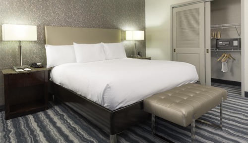 Room, 1 King Bed, Accessible, Non Smoking (Roll-in Shower)