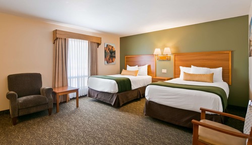 Standard Room, 2 Double Beds, Non Smoking