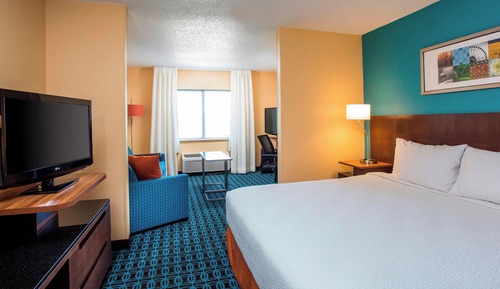 Executive Suite, 1 King Bed with Sofa bed (Mobility/Hearing Access, Transf Shwr)