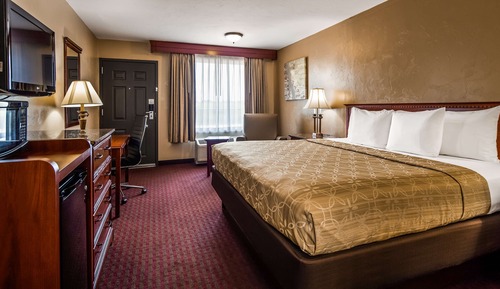 Standard Room, 1 King Bed, Non Smoking, Refrigerator & Microwave (Walk-in Shower)