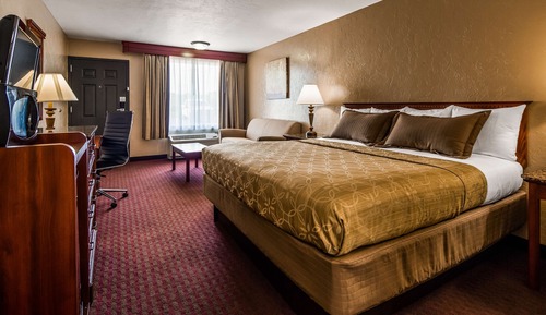 Standard Room, 1 King Bed, Non Smoking, Refrigerator & Microwave (Walk-in Shower;Oversized Room)