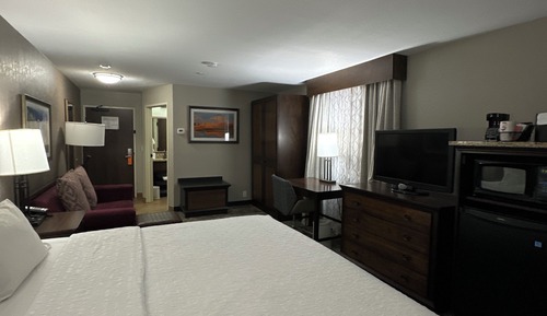 Room, 1 King Bed, Accessible (Mobility & Hearing, Roll-In Shower)