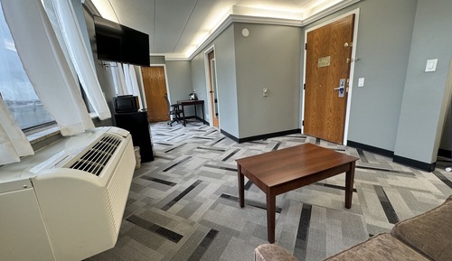 Suite, 1 King Bed, Non Smoking, Refrigerator & Microwave (Walk-in Shower)