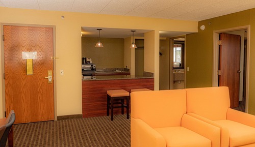 Suite, 1 King Bed, Non Smoking, Refrigerator & Microwave